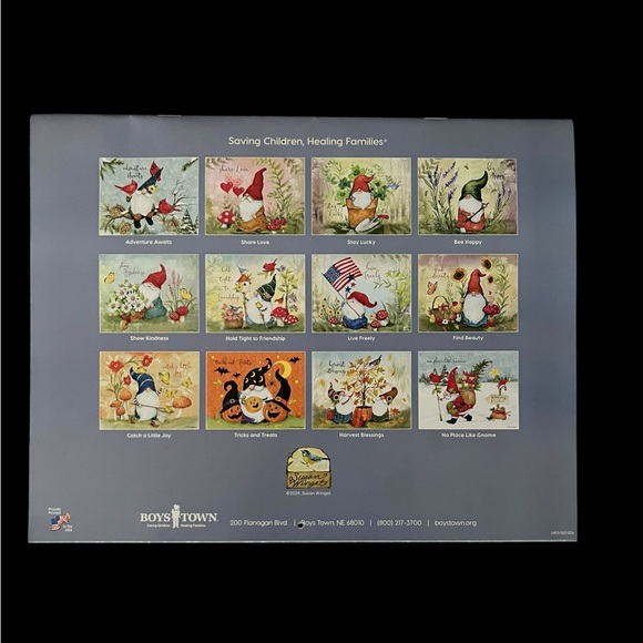Boys Town 2025 Planner & Calendar Susan Winget 3 Piece Bundle Lot NEW UNUSED - Picture 6 of 10